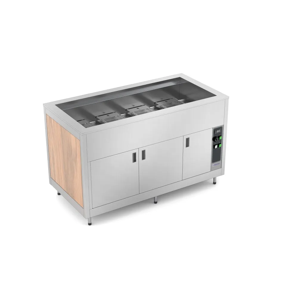 DRY HEATED BUFFET WITH HEATED LOWER COMPARTMENT OMNIA 4 DRY/SC