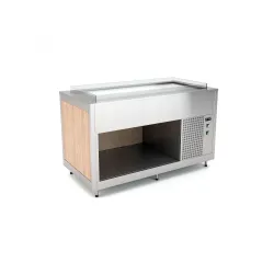 REFRIGERATED BUFFET WITH HANEX® BETACRYL WORKTOP OMNIA 4PR