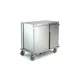 HEATED AND NEUTRAL DOUBLE COMPARTMENT TROLLEY FOR MEAL DISTRIBUTION THERMOCARE