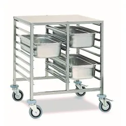 TROLLEY FOR  GN TRAYS VEGA GN1/1 C8+8