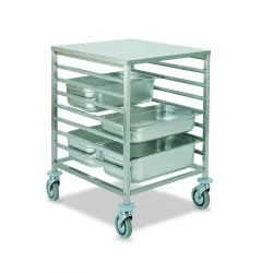 TROLLEY FOR  GN TRAYS VEGA GN2/1 C8