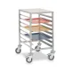 TROLLEY FOR BASKETS AND TRAYS VEGA 60x40 L8