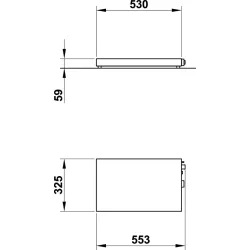 WARMING PLATE VULCANO 1/1