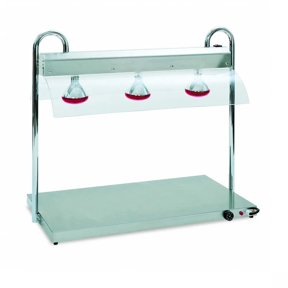 WARMING PLATE WITH INFRARED LAMPS STAND VULCANO 3/1 INFRA
