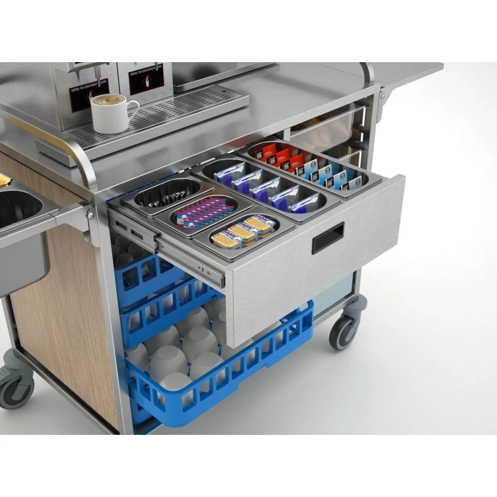 BREAKFAST DISTRIBUTION TROLLEY  A-CARE