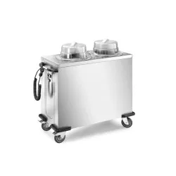 HEATED PLATE DISPENSER TROLLEY ATLAS P 18