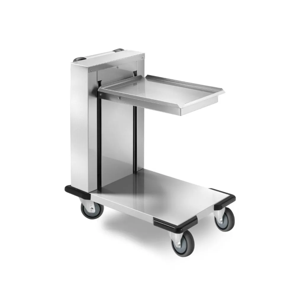 HEATED TRAY DISPENSER TROLLEY ATLAS T