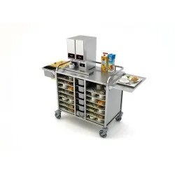 BREAKFAST DISTRIBUTION TROLLEY B-CARE