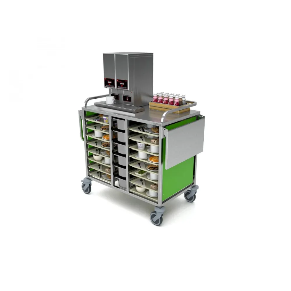BREAKFAST DISTRIBUTION TROLLEY B-CARE