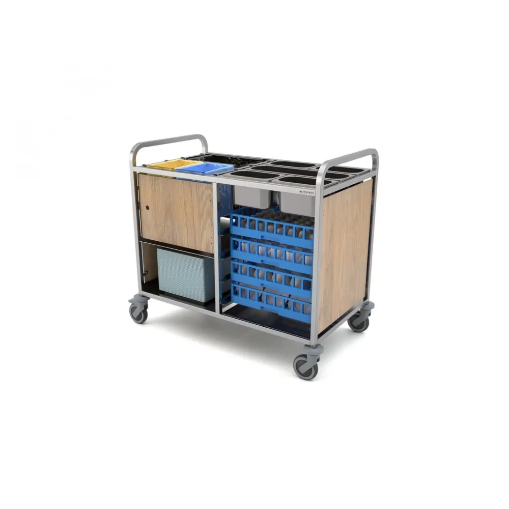 CLEARING & CLEANING TROLLEY CLEARCARE