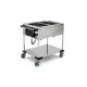 STAINLESS STEEL BAIN MARIE TROLLEY COMPASS 2 SEP