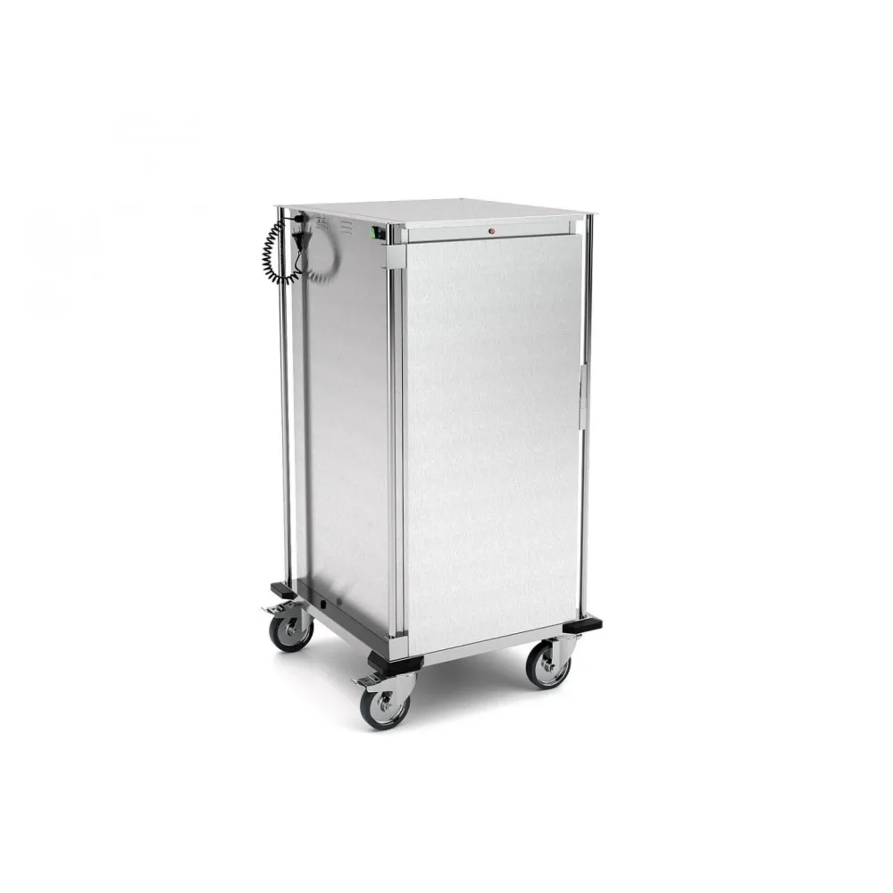 STAINLESS STEEL HOT CABINET ON CASTORS THERMOVEGA 2 L10
