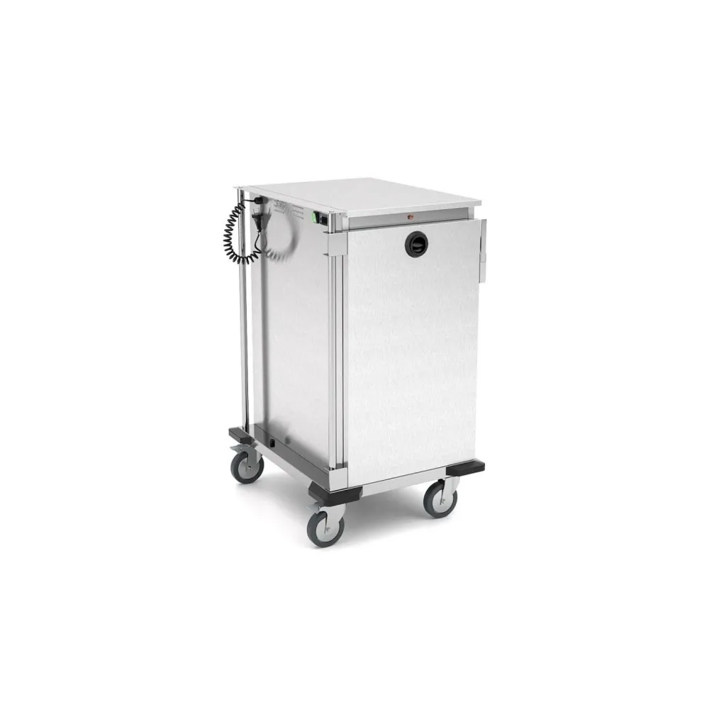 STAINLESS STEEL HOT CABINET ON CASTORS WITH A BLOWHOLE THERMOVEGA BAKE