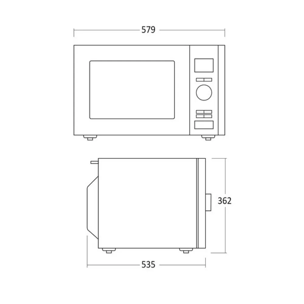 Microwave oven MWC 25 X