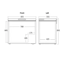 Chest freezer CF 200 W