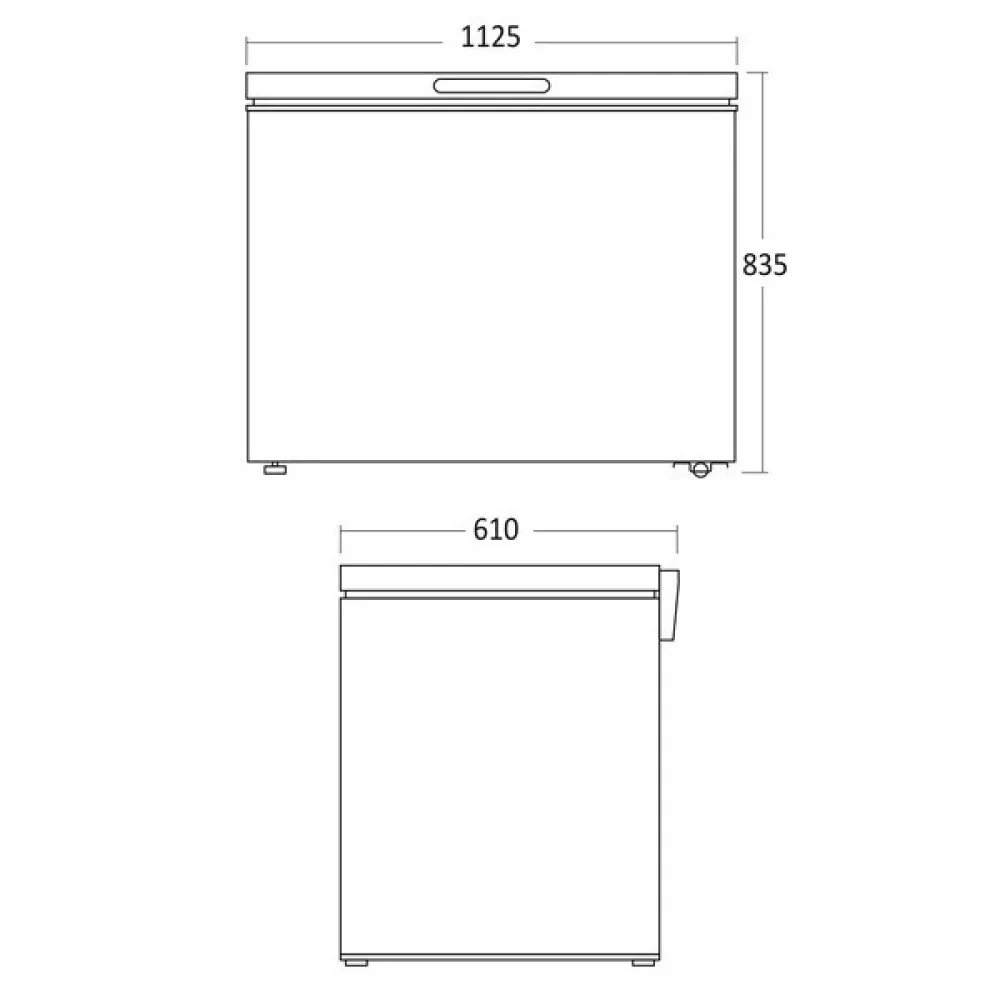 Chest freezer CF 300 W