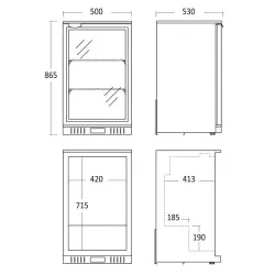 Refrigerator SC 131 HE