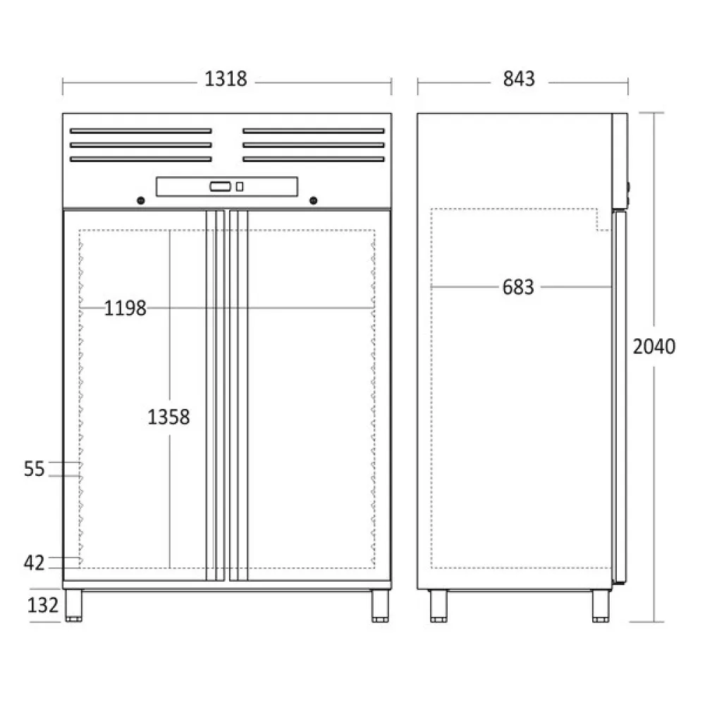 Refrigerator GUR 1400 X
