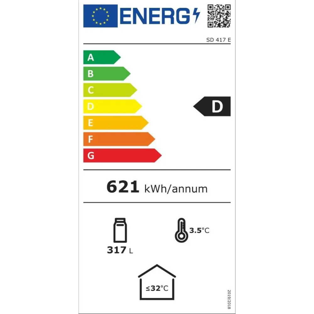 Display cooler 280L SD417E