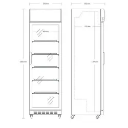 Display cooler 360L SD420E