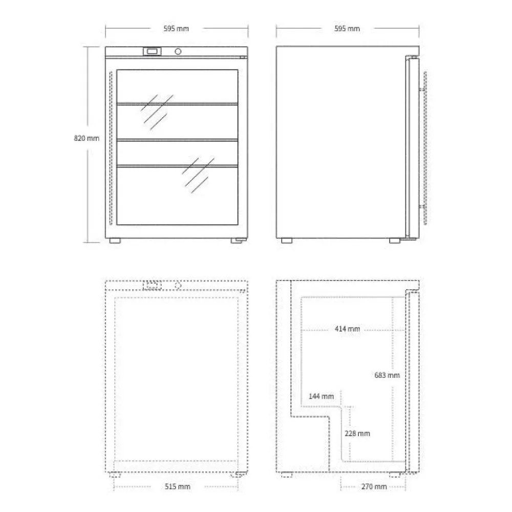 Refrigerator SK145GDE