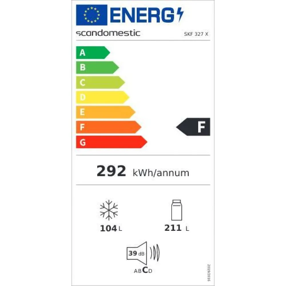 Refrigerator Combi SKF 327 X