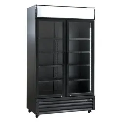Showcase with hinged doors SD802BHE
