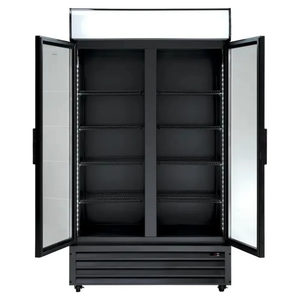 Showcase with hinged doors SD802BHE