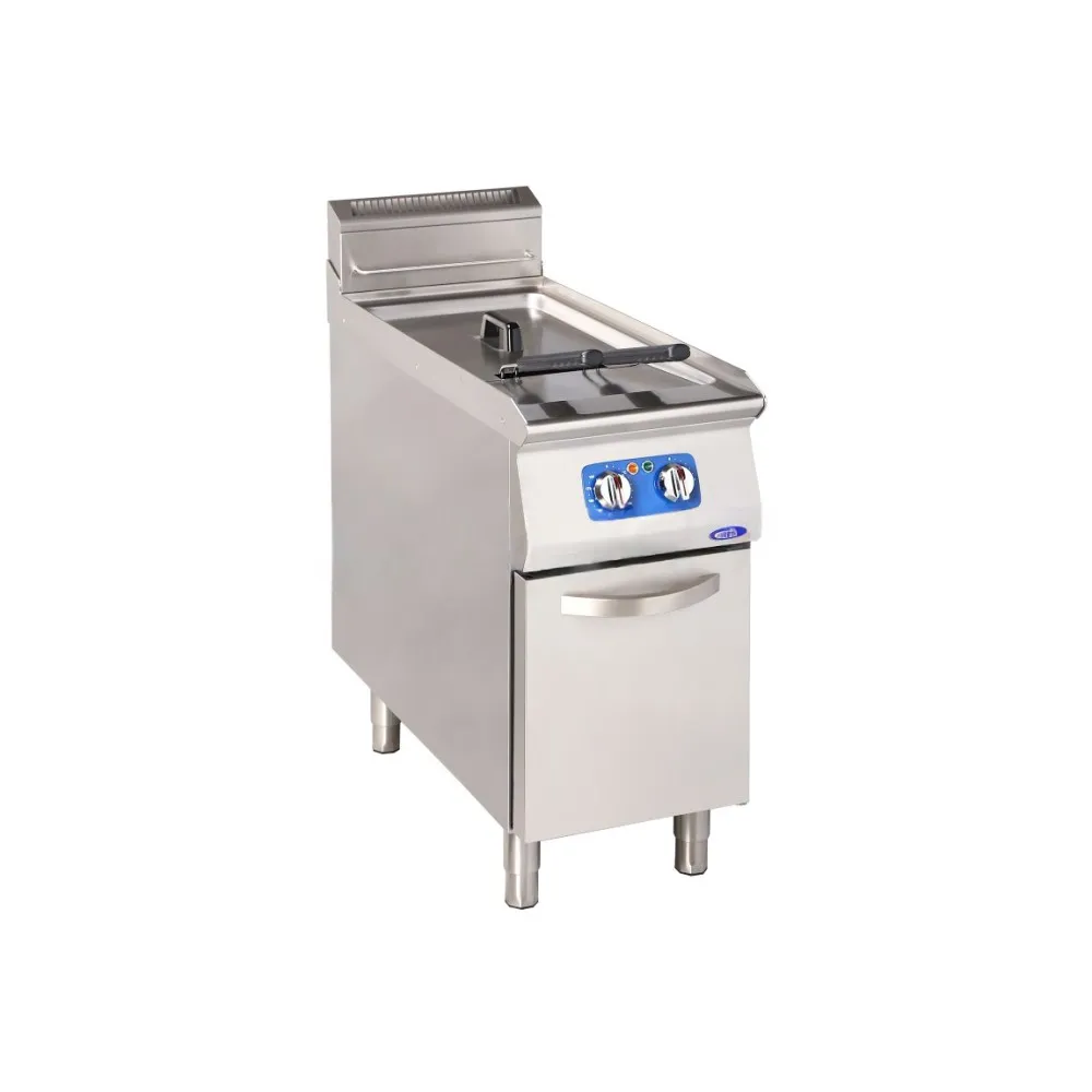 Electric fryer with cold zone 1 x 21 L