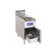Electric fryer with cold zone and electronic control 1 x 21 L