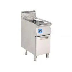 Gas fryer with cold zone 13L
