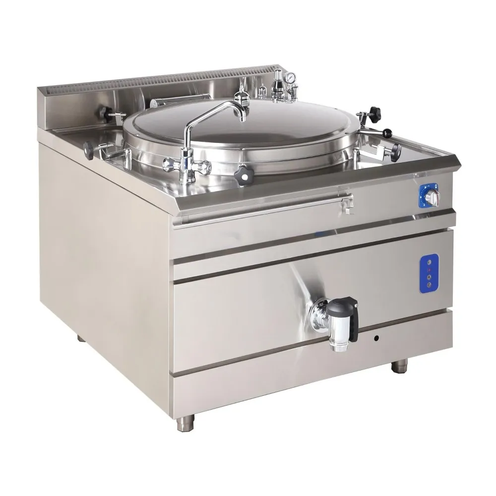 GAS BOILING PAN WITH AUTOCLAVE 300L