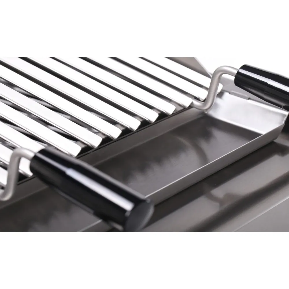 Lava stone gas grill surface on open base 15,6 kW