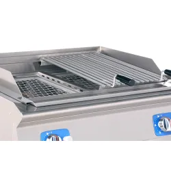 Lava stone gas grill surface on open base 15,6 kW