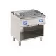 Lava stone gas grill surface on open base 15,6 kW
