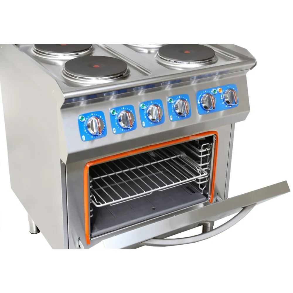 Electric stove with oven 15,9 kW
