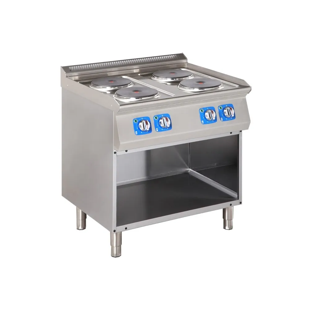 Electric stove with tray 10,4 kW