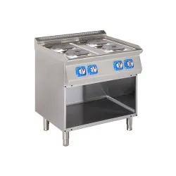 Electric stove with tray 10,4 kW