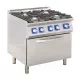 Gas stove with gas oven 28.3 KW