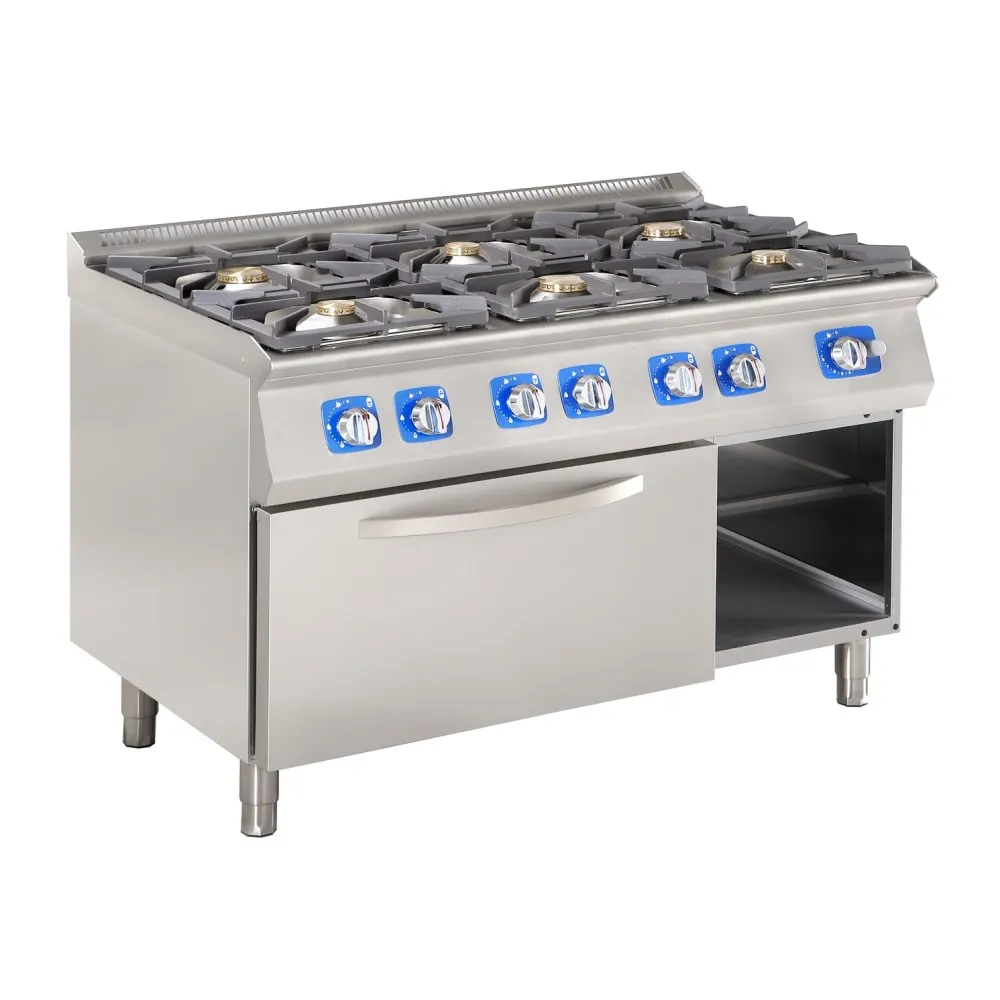 Gas stove with gas oven 39.6 KW