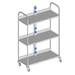 Room service trolley (for room service hot boxes)