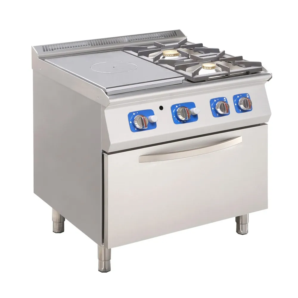 Gas stove top with gas oven 22.7 KW