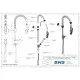 Shower with mixer ERA227