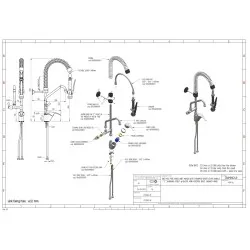 Shower with mixer ERA240