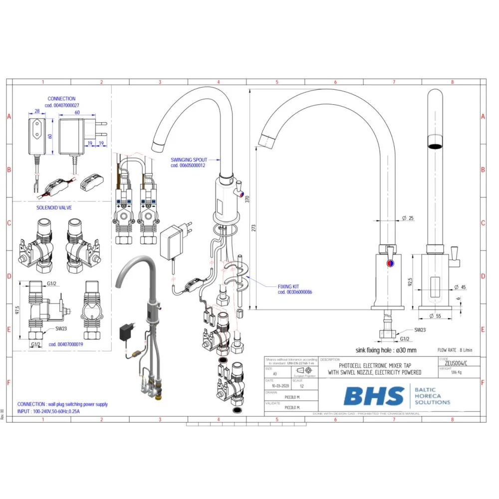 Electronic faucet S004/C