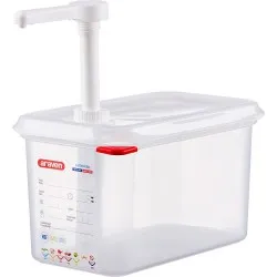 Pump dispenser for sauces GN1/4