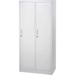 cabinet for work clothes with 2 opening doors
