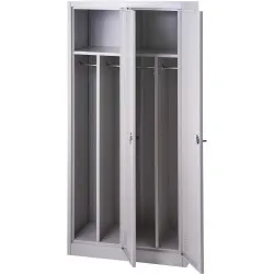 cabinet for work clothes with 2 opening doors