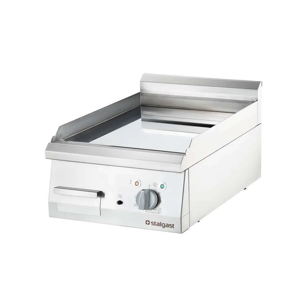 Electric grill top smooth 4.0 kW chromed