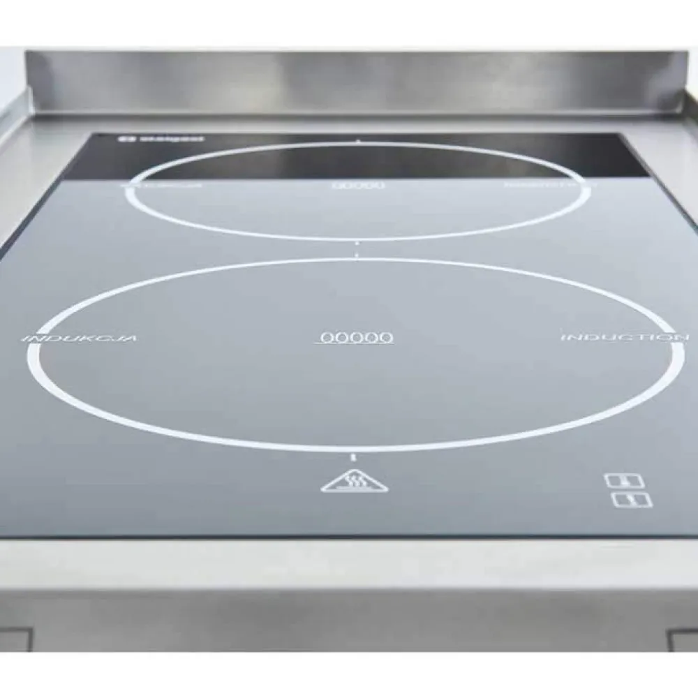 Induction range, 2 induction fields 7kW